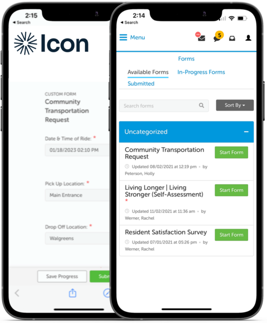 Go Icon | Form Builder Solution for Senior Living